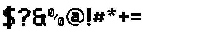 Rosalis Bold Font OTHER CHARS
