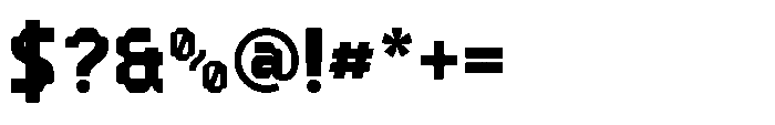 Rosalis Extra Bold Font OTHER CHARS