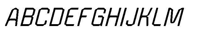 Rosalis Italic Font UPPERCASE