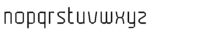 Rosalis Light Font LOWERCASE
