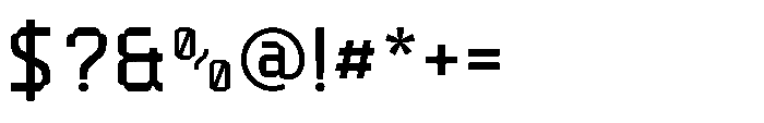 Rosalis Medium Font OTHER CHARS