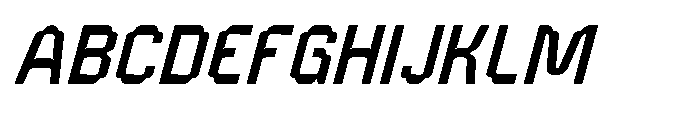 Rosalis Semi Bold Italic Font UPPERCASE
