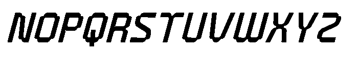 Rosalis Semi Bold Italic Font UPPERCASE