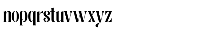 Rosalte Bold Font LOWERCASE