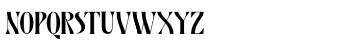 Rosalte Extra Bold Font UPPERCASE
