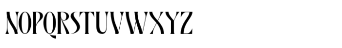 Rosalte Medium Font UPPERCASE