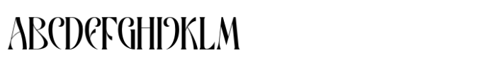 Rosalte Regular Font UPPERCASE