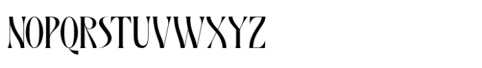 Rosalte Regular Font UPPERCASE