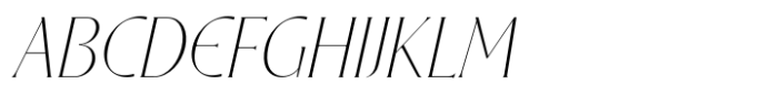 Rosaria Light Italic Font UPPERCASE