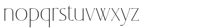 Rosaria Light Font LOWERCASE