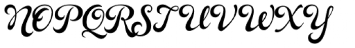 Rosarian Basic-Bold Font UPPERCASE