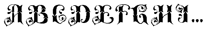 Rosavello Regular Font UPPERCASE