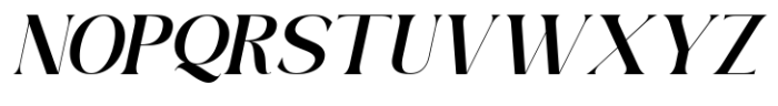 Rosavine Italic Font UPPERCASE