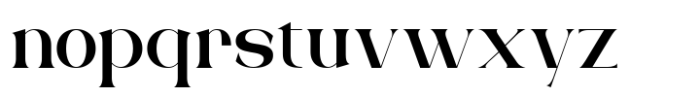 Rosavine Regular Font LOWERCASE