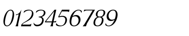 Roscha Thin Italic Font OTHER CHARS