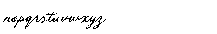Rose Amoure Font LOWERCASE