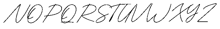 Rose Clover Font UPPERCASE