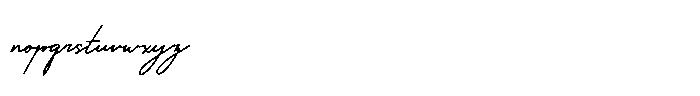 Rose Clover Font LOWERCASE