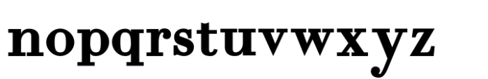 Rose Ruzaiq Bold Font LOWERCASE