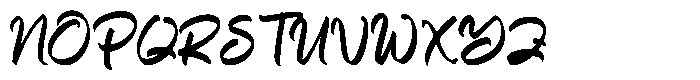 Rose Wales Font UPPERCASE