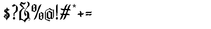Roseartuk Regular Font OTHER CHARS