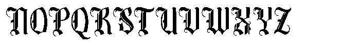 Roseartuk Regular Font UPPERCASE