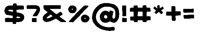 Rosebite Regular Font OTHER CHARS
