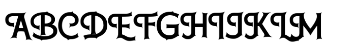 Roseblade Font UPPERCASE