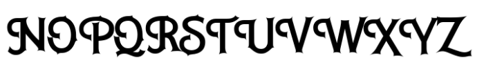 Roseblade Font UPPERCASE