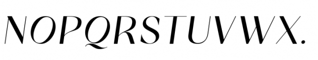 Rosehot Italic Font UPPERCASE
