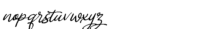 Rosellya Font LOWERCASE