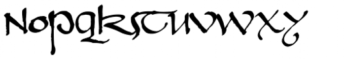 Rosemary Celtic Font UPPERCASE