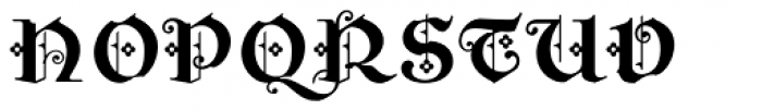 Rosenbaum Rose Font UPPERCASE