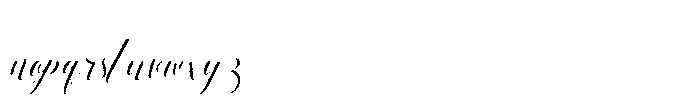 Rosething Font LOWERCASE