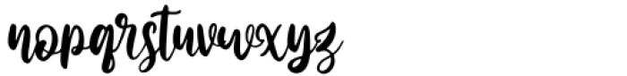 Rosetype Regular Font LOWERCASE