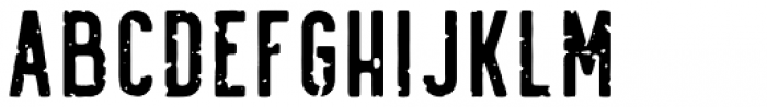 Rosewell Standard Rough Font LOWERCASE