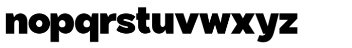 Rosity Black Font LOWERCASE