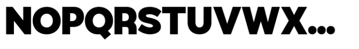Rosity Extra Bold Font UPPERCASE