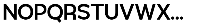 Rosity Medium Font UPPERCASE