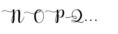 Roslyta script Regular Font UPPERCASE