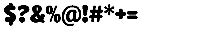 Rosmie Black Font OTHER CHARS