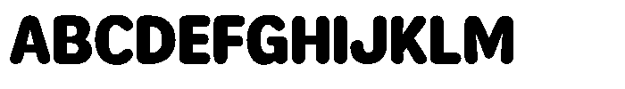 Rosmie Extra Bold Font UPPERCASE