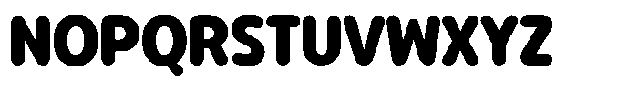 Rosmie Extra Bold Font UPPERCASE