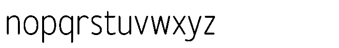Rosmie Regular Font LOWERCASE