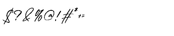 Rosmute Font OTHER CHARS