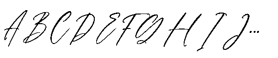 Rosmute Font UPPERCASE
