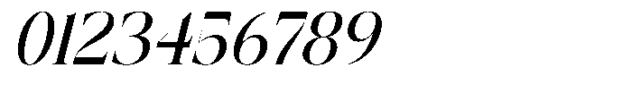 Rosse Merona  Italic Italic Font OTHER CHARS