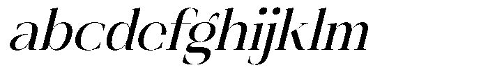 Rosse Merona  Italic Italic FONT