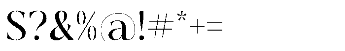 Rosse Merona  Regular Font OTHER CHARS