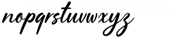 Rosseville Regular Font LOWERCASE